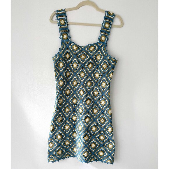 Mini Crochet Dress Size M - Picture 1 of 3